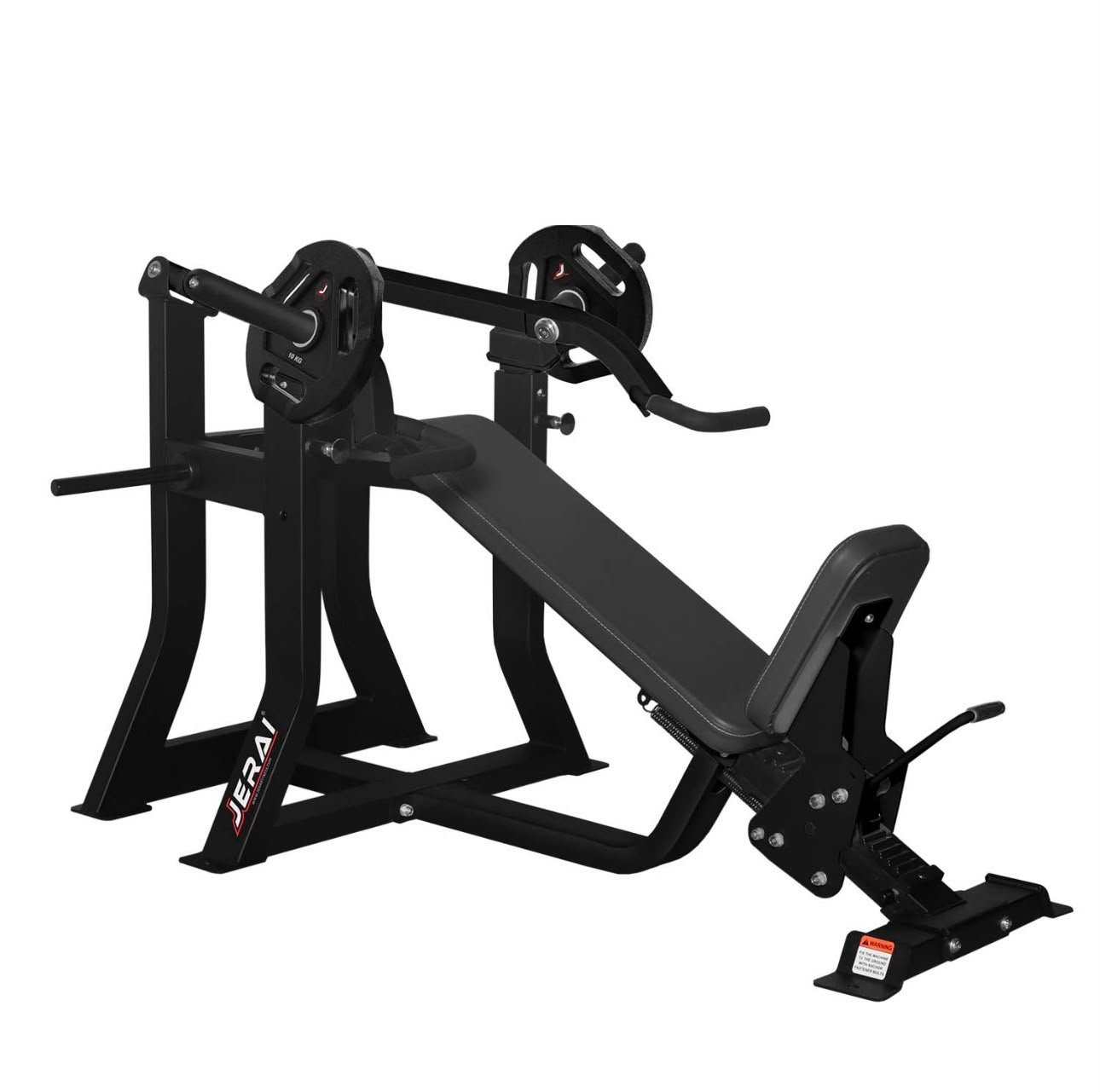 Plate-loaded incline chest press